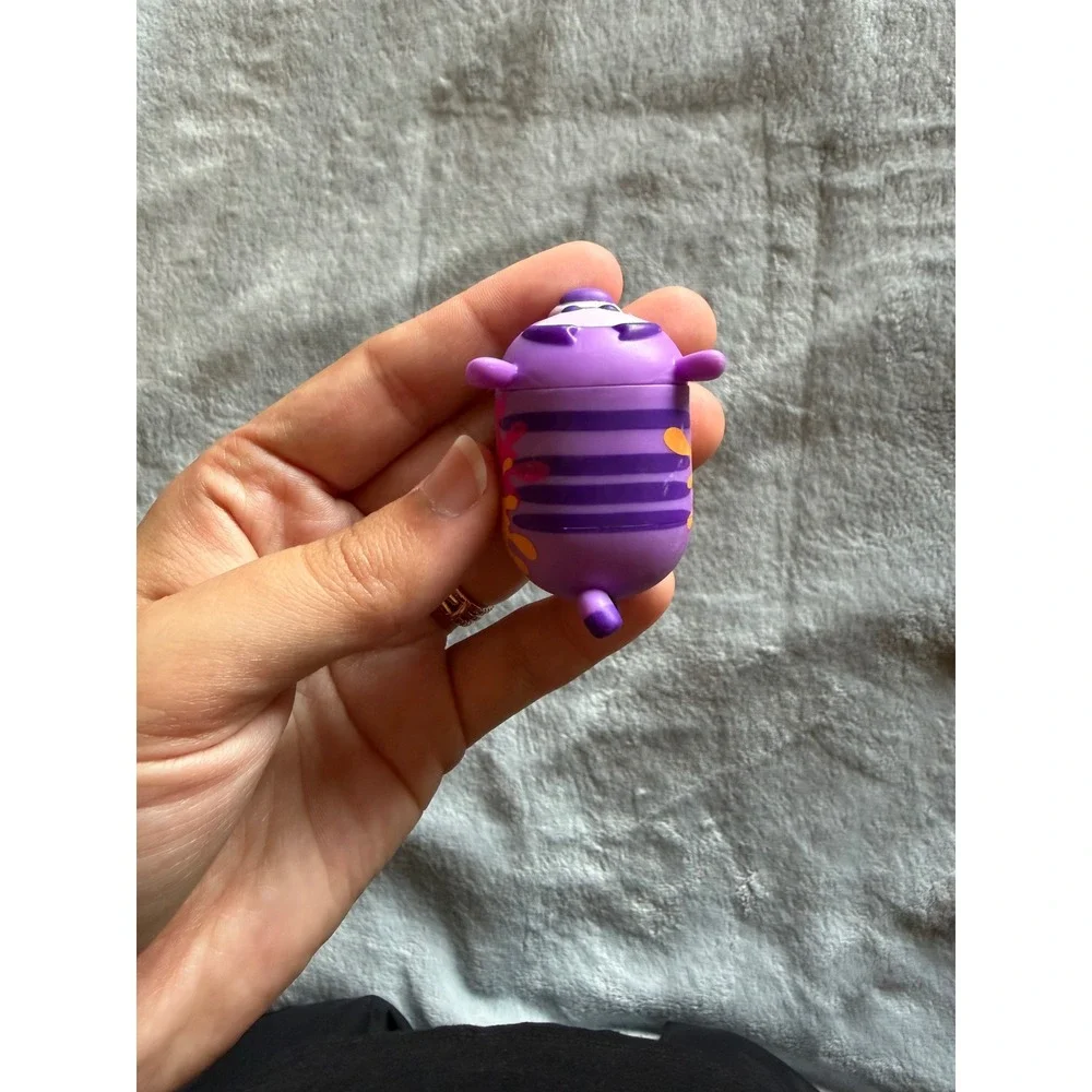 Disney Tsum Tsum Tigger Purple Paint Splatter Vinyl Figure Toy - C019